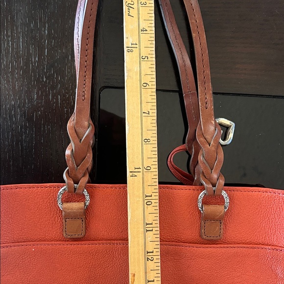 Brighton Ferrara Collection tote bag with braided handles and a heart charm - Picture 13 of 13